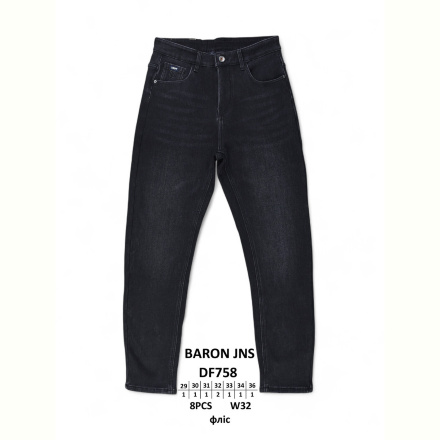 Джинсы Baron DF758 фліс