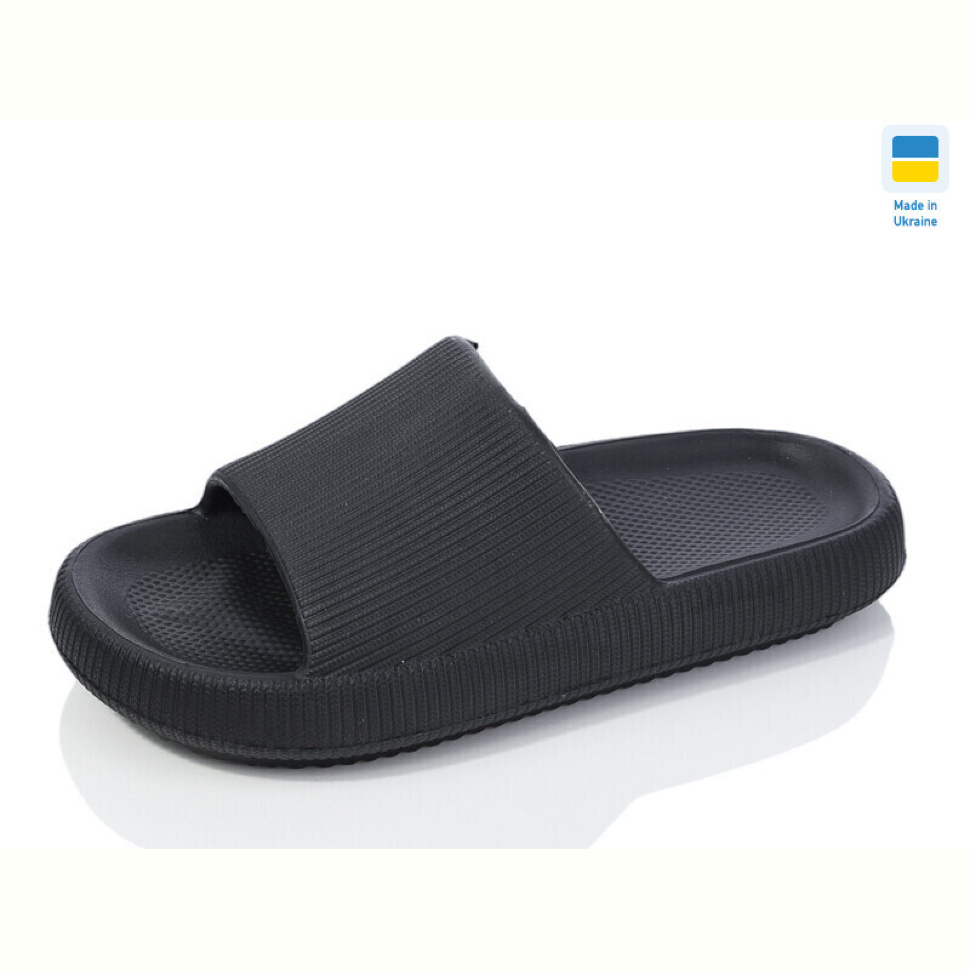 Шлепки Lot Shoes N88 чорний