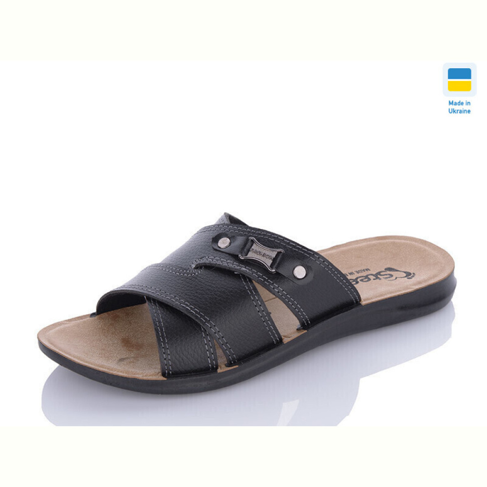 Шлепки DeMur 6007 black