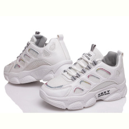 Кроссовки Prime-Opt Prime P-N107 white-gray(35-39)