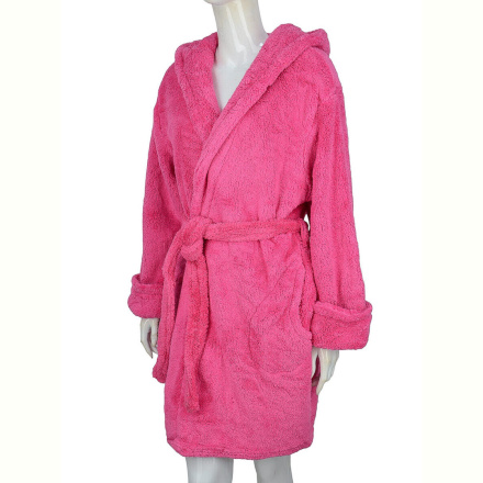 Халат Obuvok 04223 d.pink