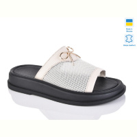 Шлепки Sali 229 беж.к.