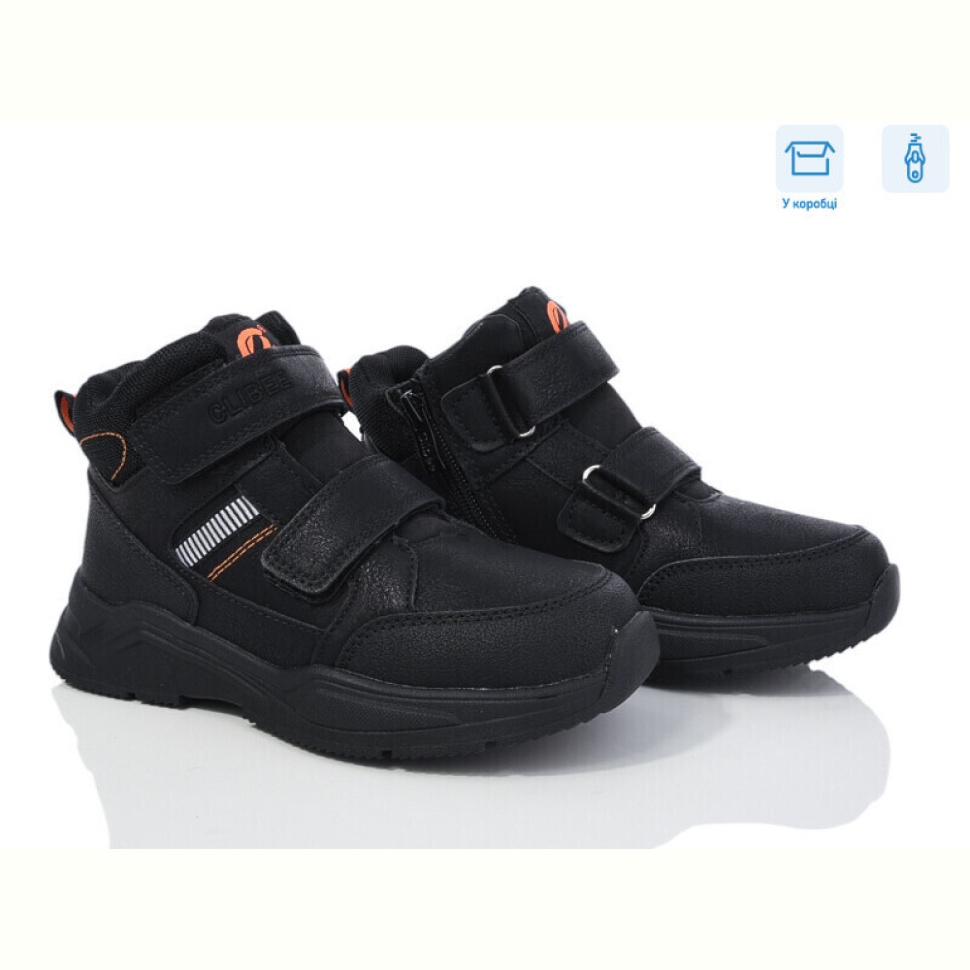 Ботинки Цветик KC515 black-orange