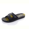 Шлепки Oscar S23 black-yellow