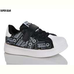 Кеды Super Gear 001-921B black