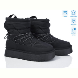 Дутики КалориЯ 3036 black