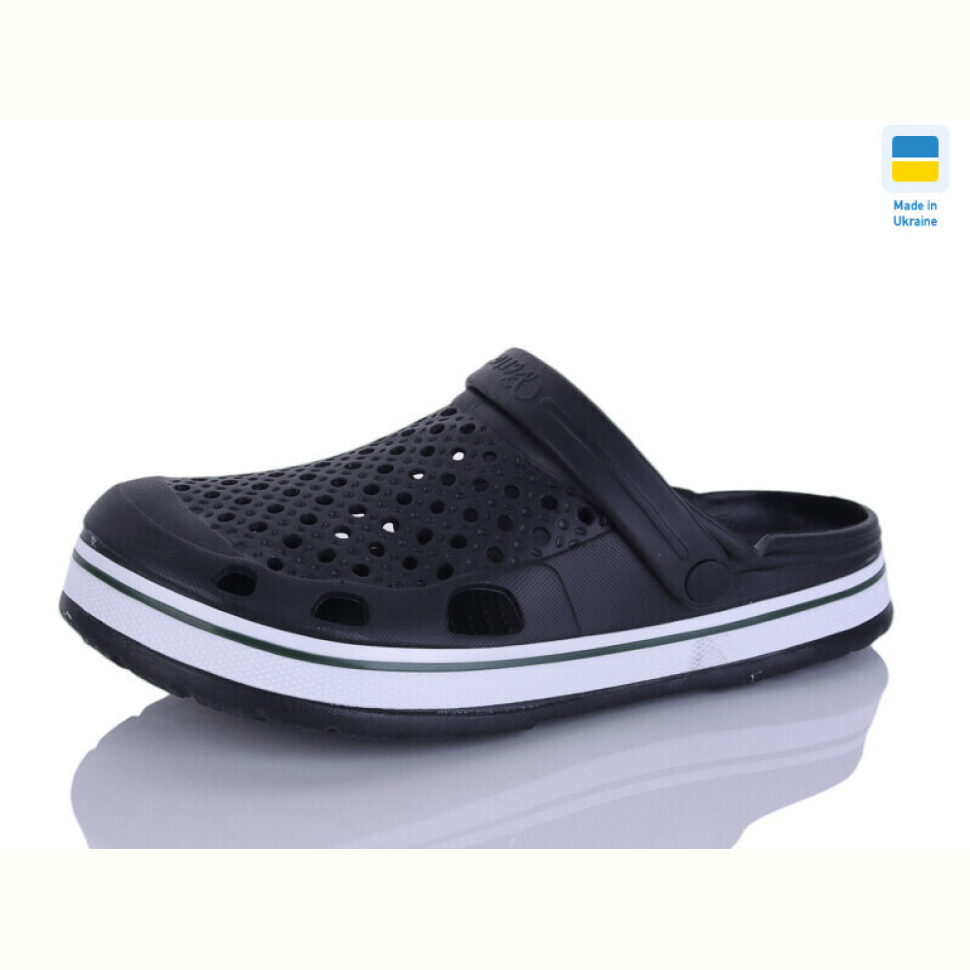 Кроксы M&L  Alex13 B51 чорний