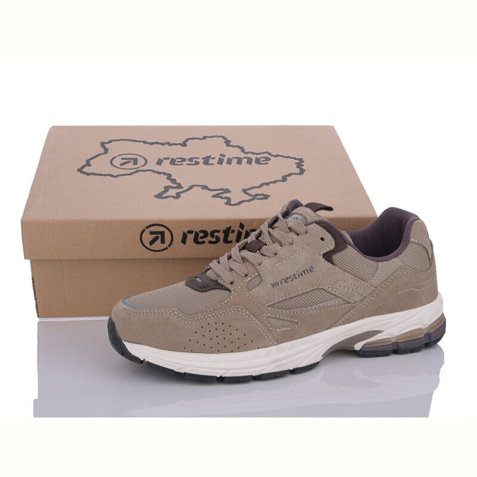 Кроссовки Restime HMB24068 brown