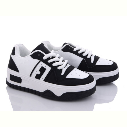 Кроссовки Violeta 20-1017-1 black-white