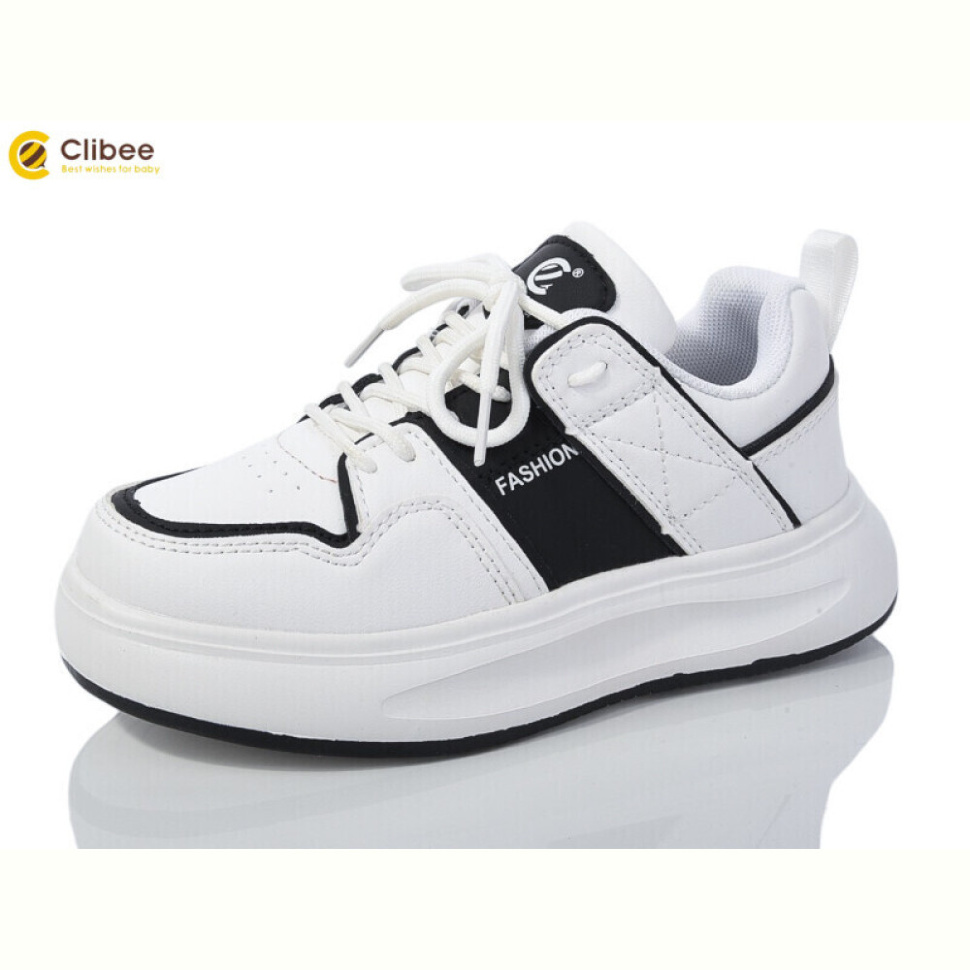 Кроссовки Clibee-Apawwa LC982 white-black
