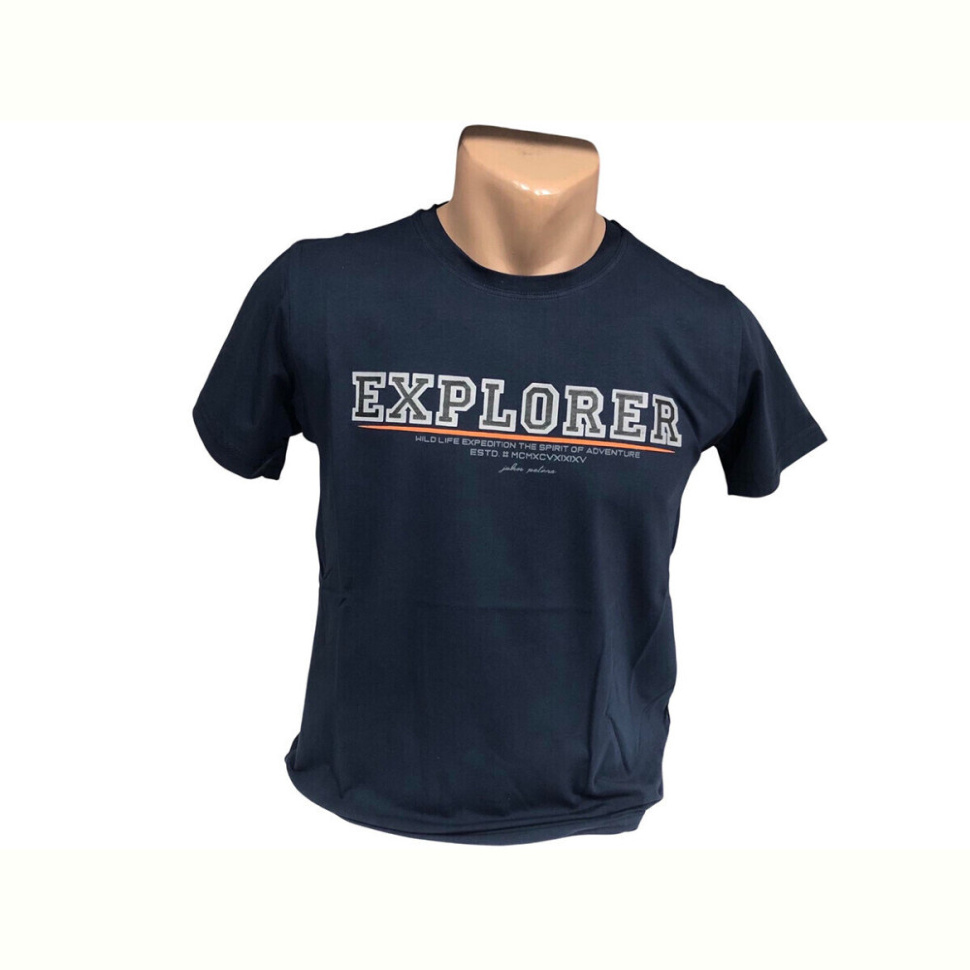 Футболка TurkishBrend C003 синій