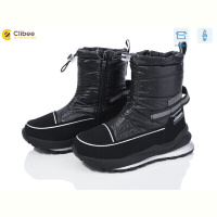 Дутики Clibee TJ1013P-1 black