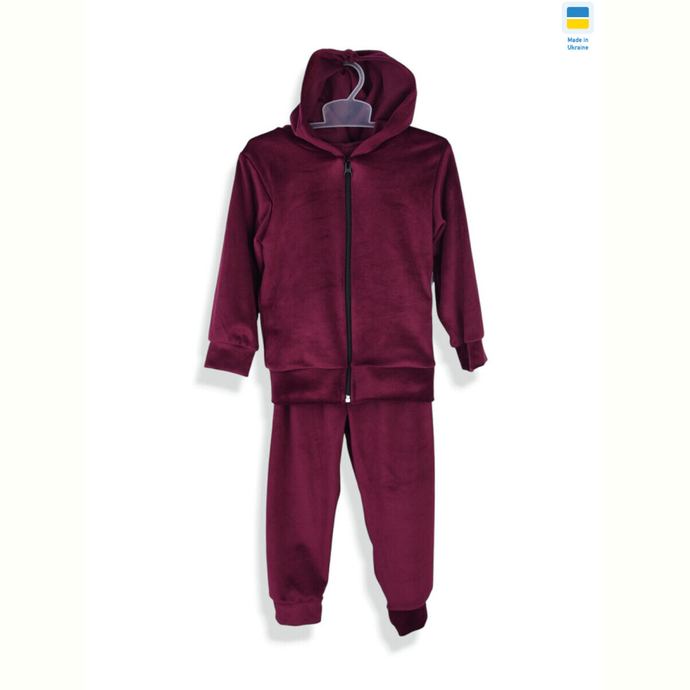 Спортивный костюм Kir15 18328 бордовий Спортивный костюм Kir15 18328 бордовий