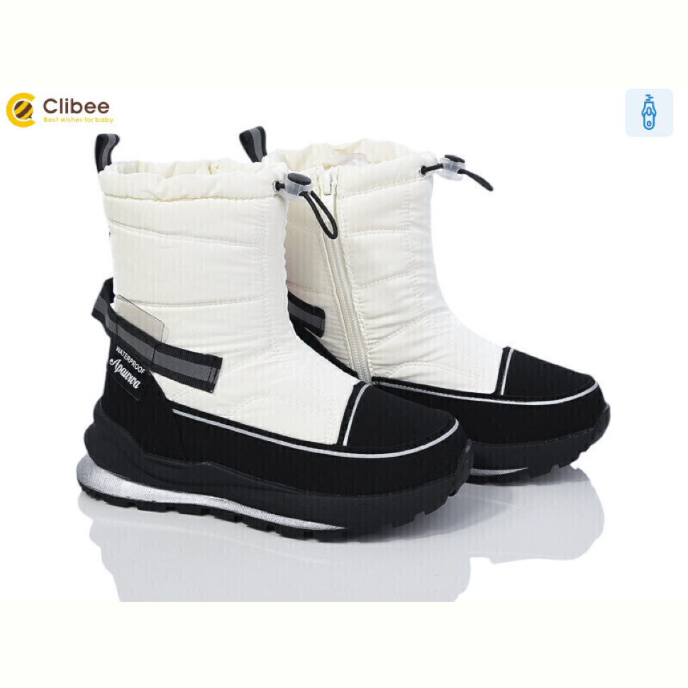 Дутики Clibee TJ1013P-1  white