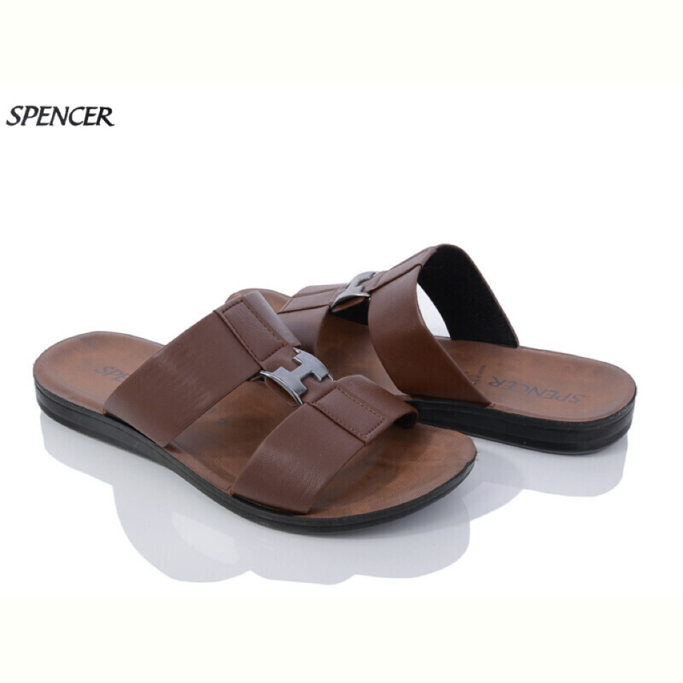 Шлепки Spencer 10348 brown