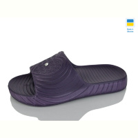 Шлепки Lot Shoes Сердечко т.фіолетовий