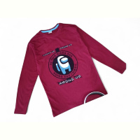 Батник Kids-modnik 4391 бордовий міньйон