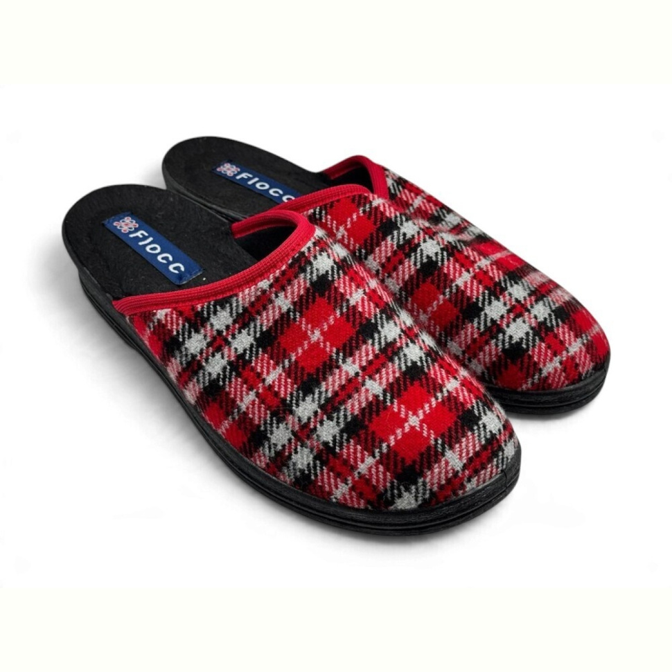 Тапки Rai shoes 74010312 червоний