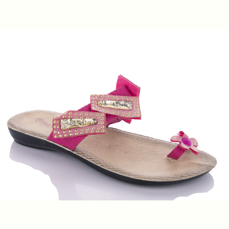 Шлепки DeMur W26-07200 fuchsia