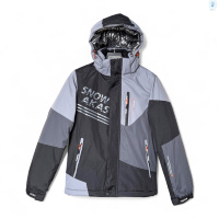 Куртка Audsa BS23126-68 black-grey підліток