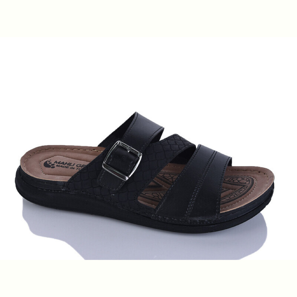 Шлепки Oscar 01-17 чорний к.