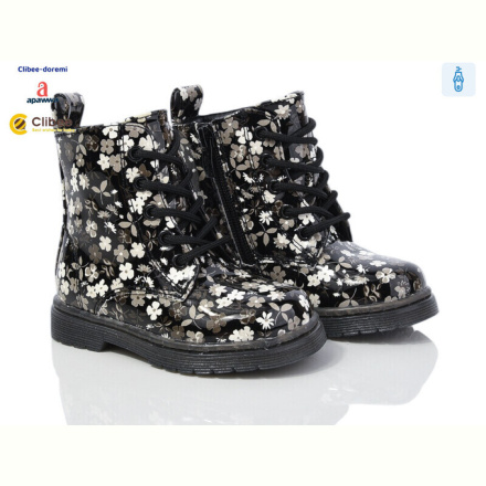 Ботинки Clibee-Doremi KB540 black-white