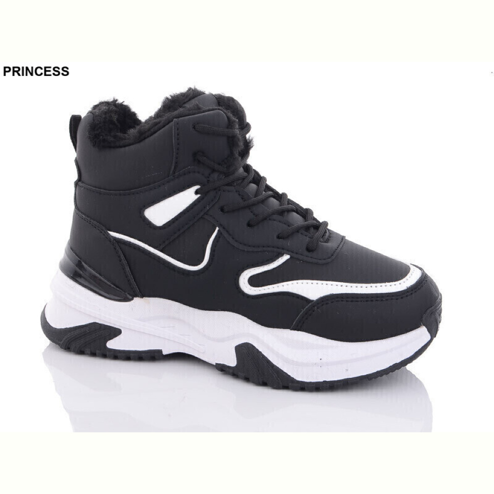 Ботинки Princess MYP01 black-white