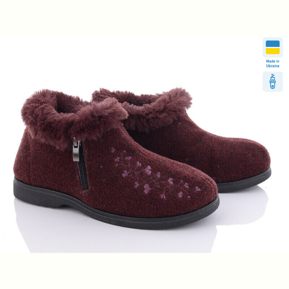 Бурки DeMur GW202BR бордовий
