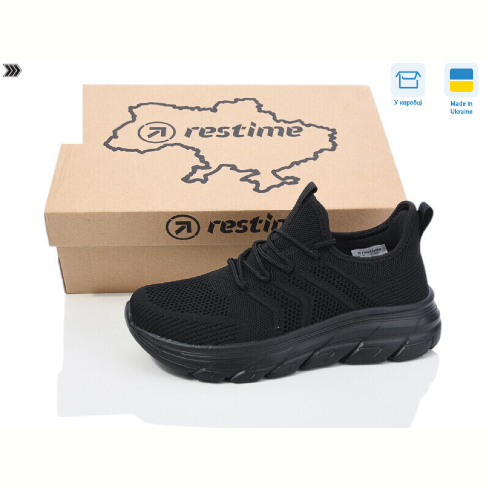 Кроссовки Restime IWL25547 black