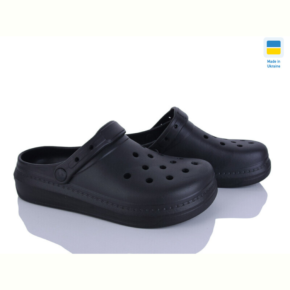 Кроксы Golden Lion 161 чорний