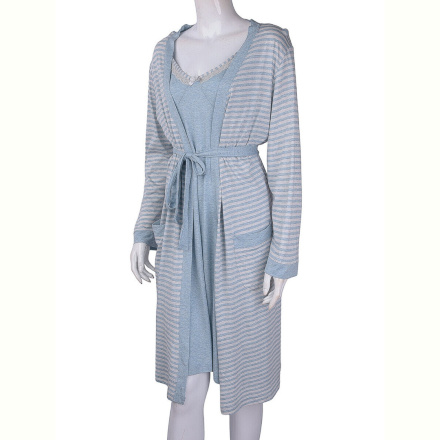 Халат Textile 16097 l.blue