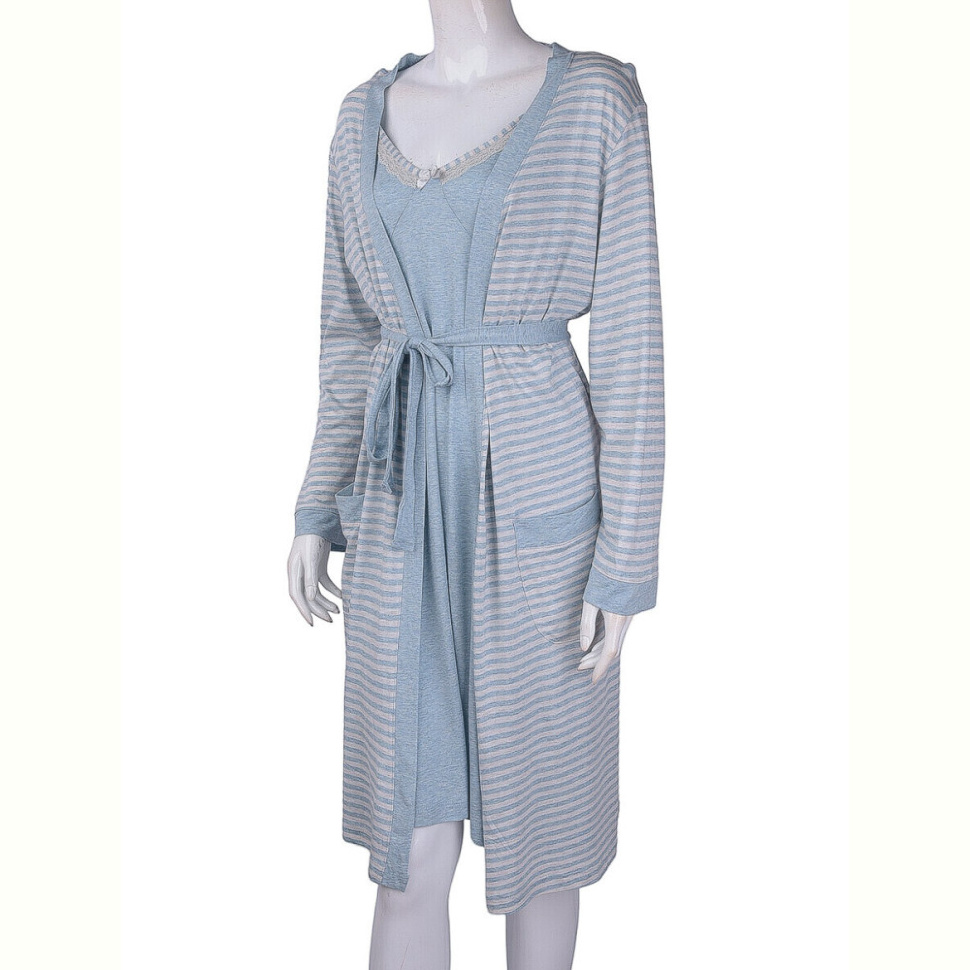 Халат Textile 16097 l.blue