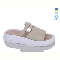Шлепки Sali 444 беж к.
