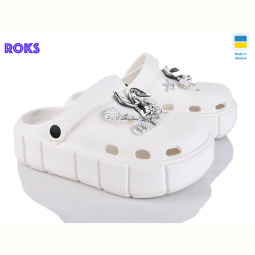 Кроксы Roks 152-16 білий