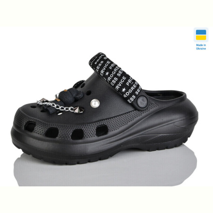 Кроксы Lot Shoes 1410-2-4 чорний
