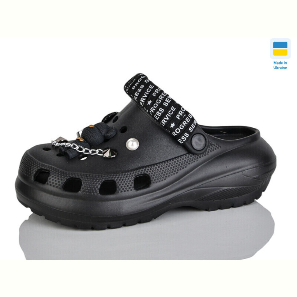 Кроксы Lot Shoes 1410-2-4 чорний