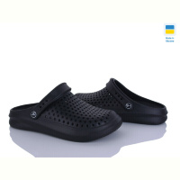 Кроксы Inblue 504 чорний