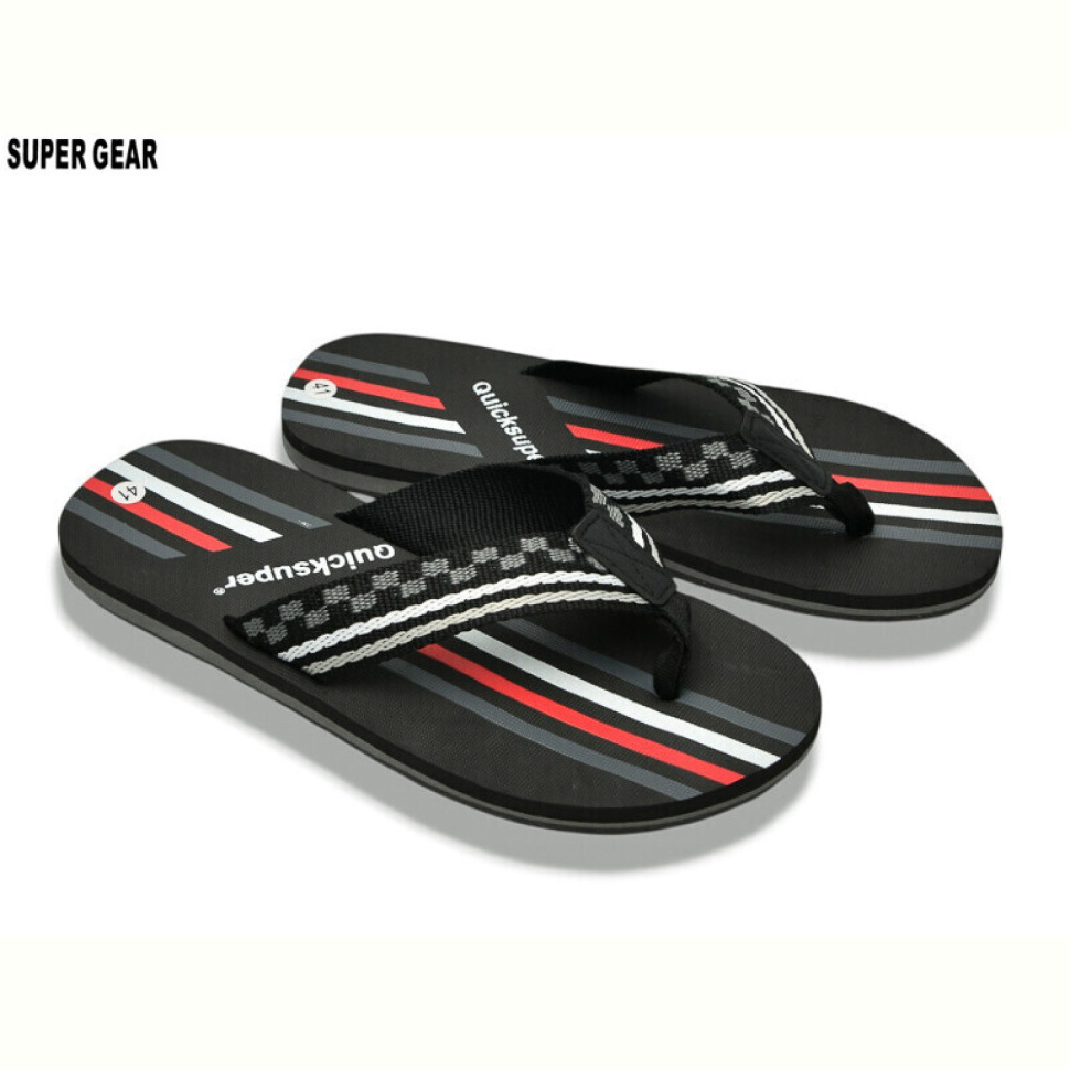 Вьетнамки Super Gear A01-768 black Вьетнамки Super Gear A01-768 black