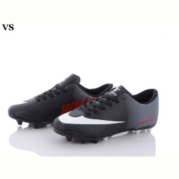 Футбольная обувь VS Mercurial 08 Black Crampon (36-39)