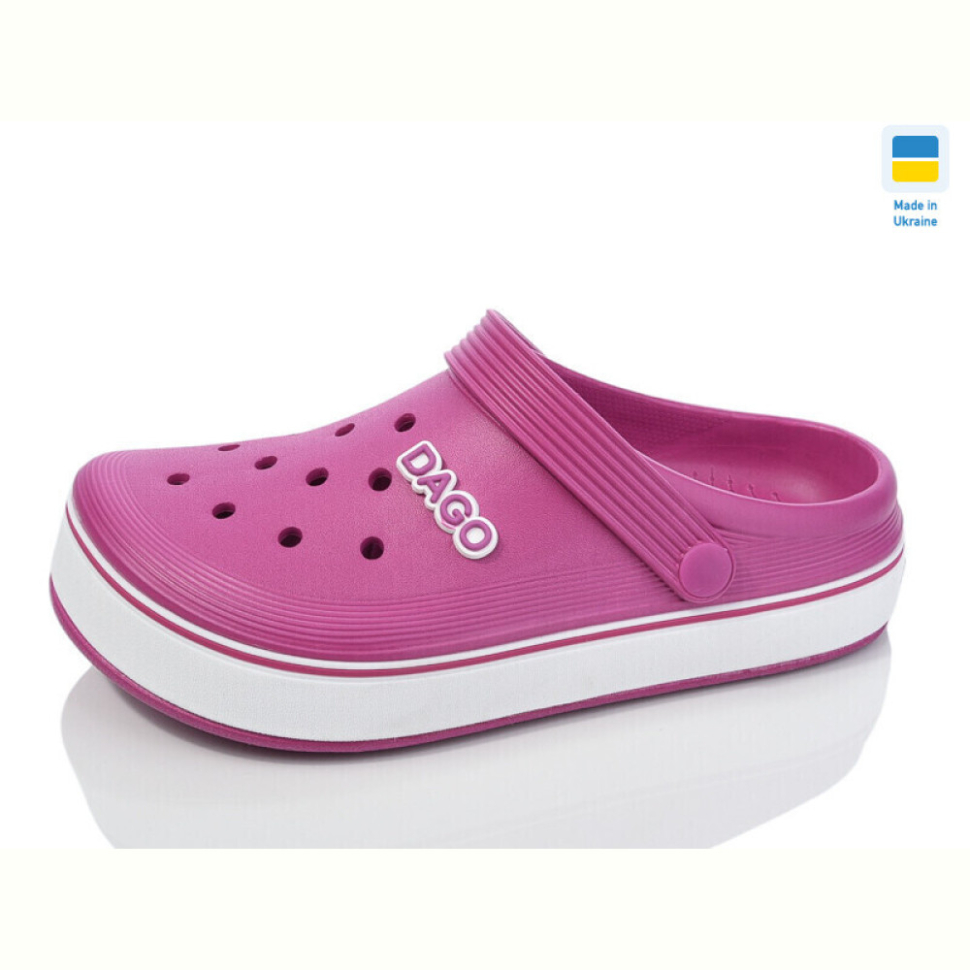 Кроксы Lot Shoes N419 ягідний