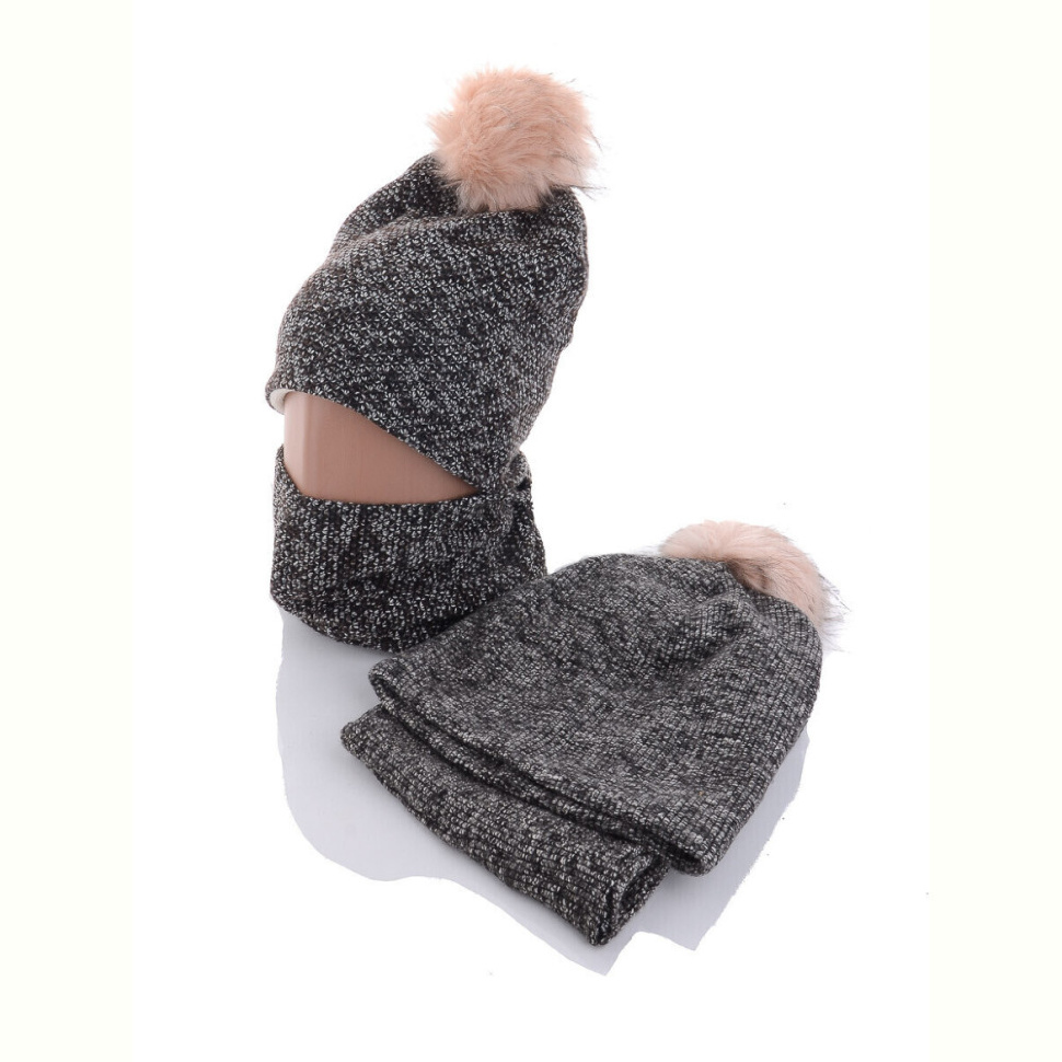 Шапка Red Hat KA314 комплект mix фліс