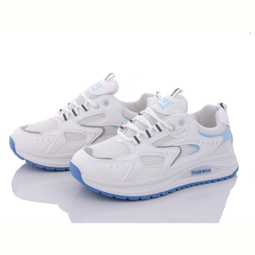 Кроссовки Violeta 45-98 white-blue