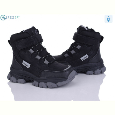Ботинки CROSSOPT HB364 black-grey