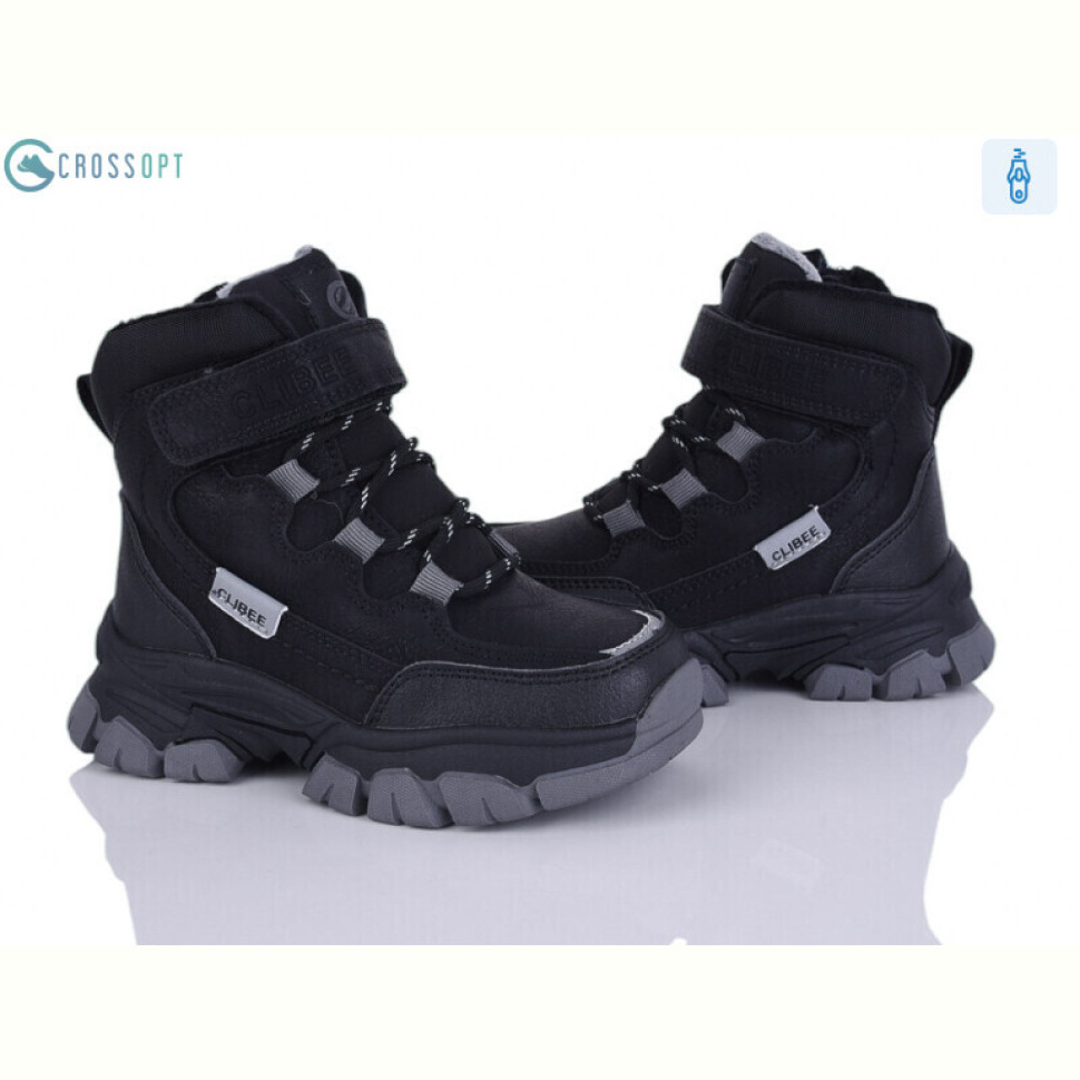 Ботинки CROSSOPT HB364 black-grey
