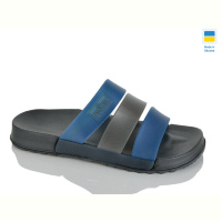 Шлепки Крок Люкс синій