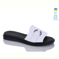 Шлепки Sali 15 білий к.