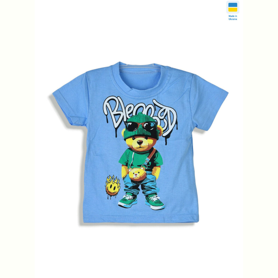 Футболка Kir15 112266 блакитний