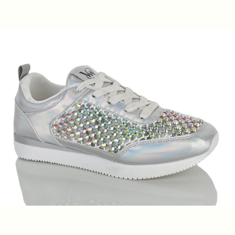 Кроссовки Violeta 2028-12 silver