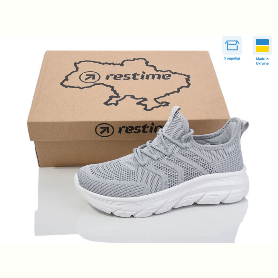 Кроссовки Restime IWL25547 grey
