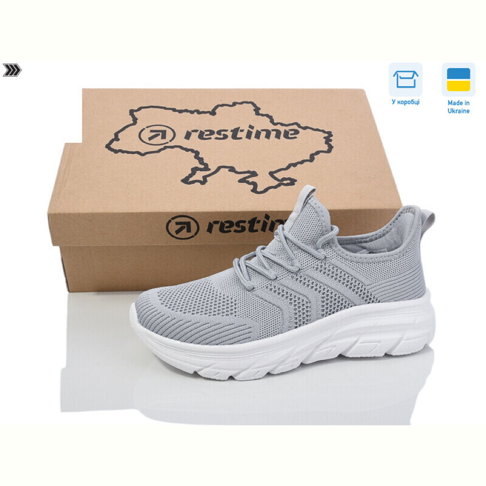 Кроссовки Restime IWL25547 grey